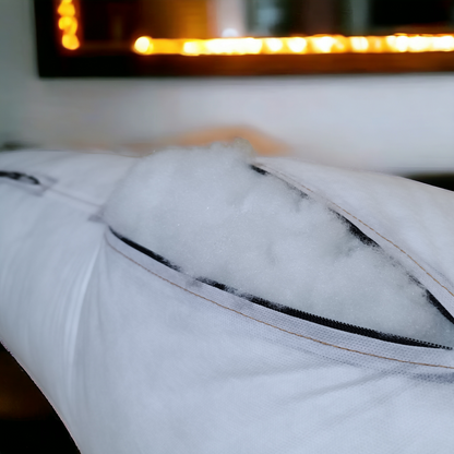 COJIN PRISMA CON BOLSILLO  PORTA CELULAR EN TELA MONTREAL